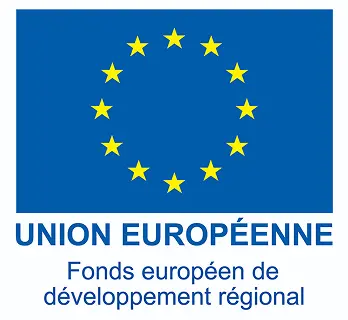 Logo du fond européen de développement régional